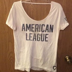 PINK Cleveland Indians Top